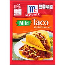  McCormick Mild Taco Seasoning Mix 1 oz No MSG