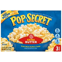 Pop Secret Popcorn Extra Butter 3-Count Box Pop