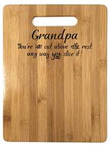 Grandpa Gift – Bamboo Cutting Board Design Grandpa