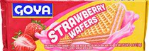 Goya Strawberry Wafer Cookies 4 94 oz Goya Strawberry Wafer