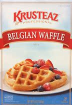 Krusteaz BELGIAN WAFFLE Mix 5lbs (2-Pack) Restaura