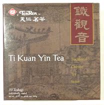 TenRen Ti Kuan Yin Oolong Tea (50 tea bags indi