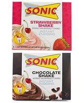 SONIC Gelatin Instant Pudding Mixes Pack Of 2 2