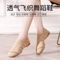  Camel dance shoes womens summer professional adult soft-soled aerobics shoes worn outside childrens La la ballet Shabin shoes