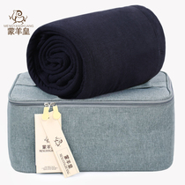 Mengyang Emperor (full wool filled) autumn and winter men and women three layers of thick wool pants large size warm pants
