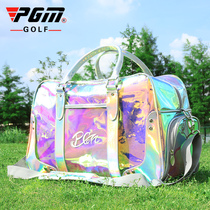 PGM Korean golf clothes bag women colorful clothes bag large capacity independent shoes ultra light portable Hand bag