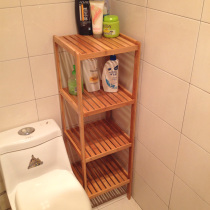 卧室置物架木架子多层客厅落地卫生间收纳厨房储物架楠竹简易实木