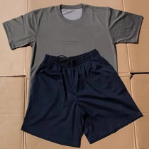 International Hua short sleeve physical fitness training suit Summer men and women short sleeve shorts for training and quick dry and breathable t-shirt