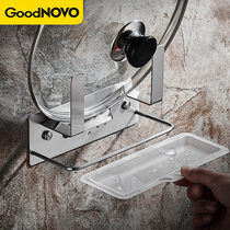 Non-perforated pot cover rack 304 stainless steel wall with water tray storage rack Kitchen cutting board cutting board storage rack