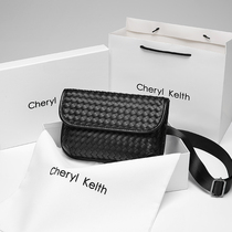 Niche brand chest Bag Mens bag summer woven bag 2021 New Tide brand Tiger head bag envelope small square bag shoulder bag