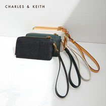 CHARLES & KEITH21 Autumn New CK6-50770514-1 ladies simple hand pocket pocket card bag