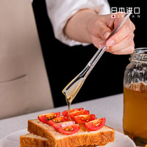 Japanese imported honey spoon scoop jam honey special long handle milk tea mixing stick coffee small spoon mixing stick