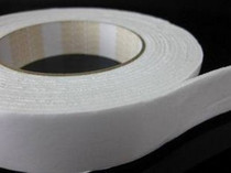 Tape White sponge sponge glue Foam double-sided adhesive 2 4cm tape paper office supplies