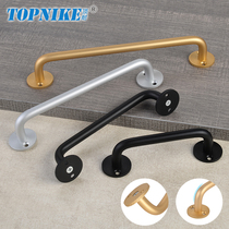 Top-resistant punch-free sliding door handle window handle door and window iron wood door barn door moving door handlebar Ming fit