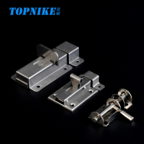 Top resistant stainless steel pin room door toilet wood door Ming fitting bolt door tethered door bolt door clasp