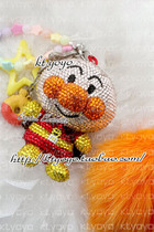 Austrian crystal stick Diamond Breadman pendant car hanging bag hanging custom