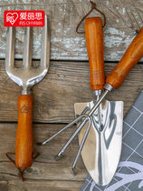 Alice gardening tool shovel rake set stainless steel planting digging household shovel planting vegetable flower raising tool
