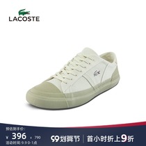 LACOSTE French crocodile mens shoes 21 new men and women with casual canvas shoes board shoes men) 41CMA0023