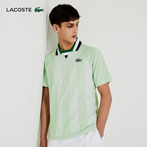 LACOSTE French crocodile mens clothing 22 spring new fashion light thin striped POLO jersey male) DH6441