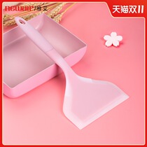 High temperature resistant Jade Spatula Silicone shovel non-stick pan special shovel pan fried egg household shovel kitchenware