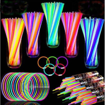 Light sticks childrens toys headgear Yingguang dance hair bachelor bracelet wild luminous color silver Halloween props