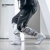 BD Bodybuilding Stop Casual Long Pants Male Trends 100 Hitch Classic Fashion Sports Running Loose Wear Pants Men Spring New