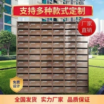 Stainless steel newbox smart electronic newbox custom cell outdoor stainless steel villa Rose Jinmail newsletter