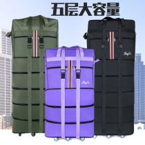 158 Air consignment bag universal wheel folding telescopic oxford cloth large capacity moving travel waterproof luggage bag