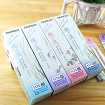 Hobbies 1170 neutral refill pure wind series 0 5mm half needle tube black refill Red universal replacement core