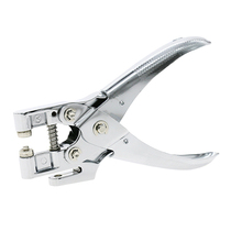 Single hole punch can be excellent Heavy punch machine ring can play pvc plastic op bag card card membership card