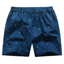 Tide Summer Mens Pure Cotton Super Shorts Beach Pants 30% Pants Loose Sleeping Pants Home Casual Sports Han 40%