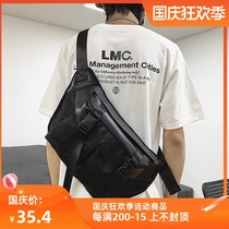 Chest bag mens large capacity Japanese casual tooling bag shoulder bag shoulder bag mens fashion brand sports running bag tide ins