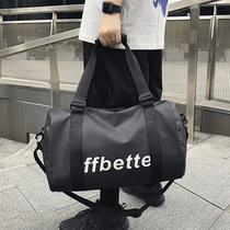 Hand travel bag mens fashion brand short luggage bag large capacity light storage bag mens sports training Fitness Bag