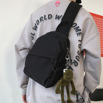 Messenger bag mens casual all-match large-capacity chest bag ins tide brand small backpack bag mens diagonal shoulder bag women