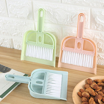 Creative mini desktop broom dustpan set Keyboard small brush table broom cleaning tool Children pet household