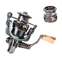 Fishing House Micro-Matter Spinning Wheel 1000 Type Lujah Special Afar Pitched Pitched Fishing Wheels Double Wire Cup No Gap Fish Wire Wheel