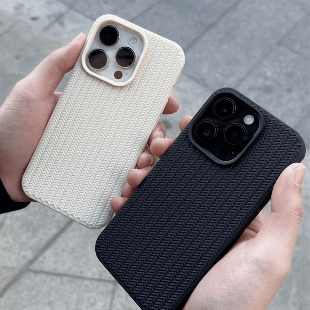 25年必备苹果移动端壳建议|编织纹超薄软壳最终有多防摔。实测17款机型全部兼容