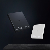 Taimo Black mirror BASIC coffee electronic scale Italian hand-made coffee pot scale Household coffee bean weighing timing