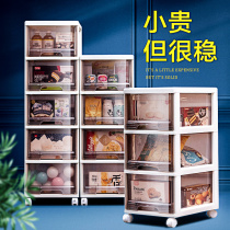 jeko net celebrity drawer storage cabinet Household snack box finishing box Toy box plastic transparent locker