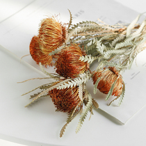 State life real flowers dried flowers branches immortal flowers net red Shan Maojian small bouquet living room model room decorative flower ornaments