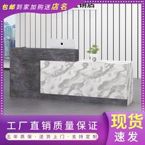 Front desk counter Bar counter Reception desk Clothing store Convenience store Beauty barber shop Cashier Company commercial desk