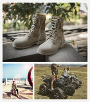 Summer Inn Martin boots Men combat boots Couple high Help boots Boots Bull Leather Desert Boots Mens Boots Genuine Leather Women Boots