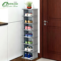 Shoe rack simple multi-layer door home space saving rack economical dust storage shoe cabinet small shoe shelf