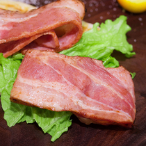 Henghui refined bacon sliced 180g American Net red breakfast household sandwich barbecue hand cake ingredients commercial