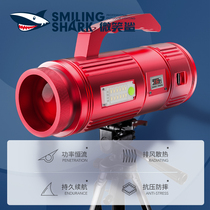 Fishing light Night fishing light laser cannon charging super bright high power xenon lamp laser light blue light black pit strong light