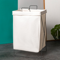 Fabric dirty clothes basket Nordic dirty clothes storage basket foldable clothes Lou clothes frame dirty clothes basket toy storage basket