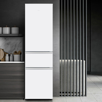 TCL home 200-liter three-door medium-sized refrigerator small apartment ultra-thin narrow body freezer white three-door rental