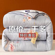 Special offer silk quilt 100 silk double autumn and winter quilt quilt core wedding thickened winter quilt 10kg winter