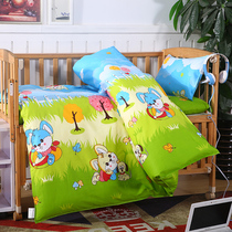 Kindergarten Quilt Three Sets Pure Cotton Nap Cotton Quilted Cotton Quilted Bedding Childrens Bed Supplies Baby Full Cotton Six Pieces Of Bed