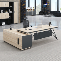 Boss's Desk Guangzhou Office Furniture 2 m Manager Independent Supervisor Simple Industrial Style Single President's Desk